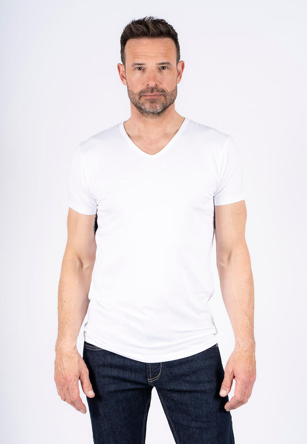 Bamboo t-shirt 2-PAK I hvid