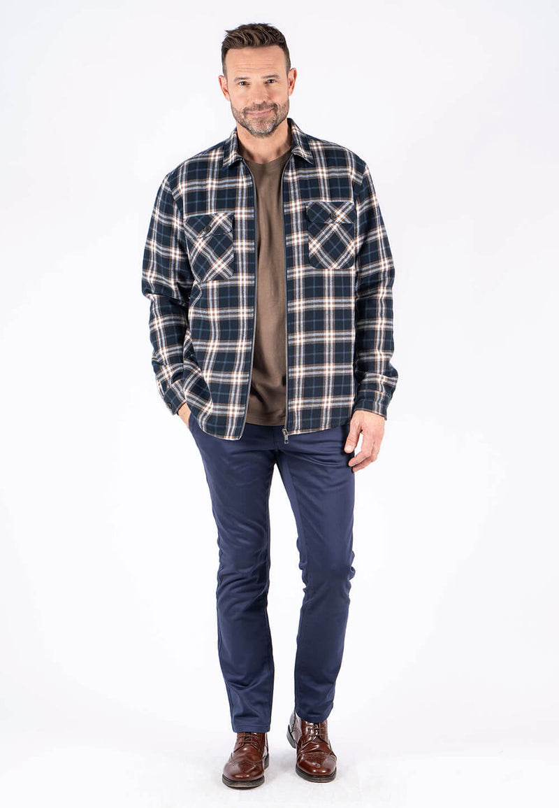 Baltic overshirt I navy med foer
