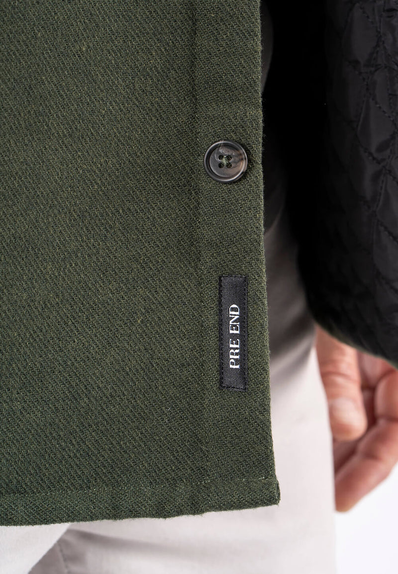 Noland overshirt I grøn