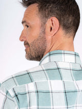 Ronan kortærmet skjorte i grøn