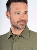 Joel kortærmet skjorte i army grøn