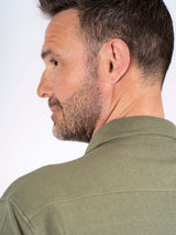 Joel kortærmet skjorte i army grøn