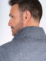 Rai sweat cardigan I navy