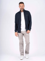 Alf sweat cardigan I navy