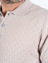 Charly strik polo med tern i sand