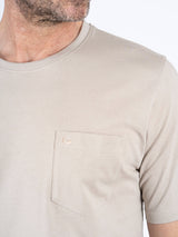 Jack basic t-shirt I lys sand