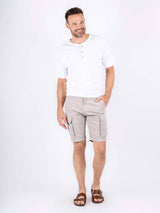 Allan cargo shorts I lys sand