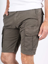 Allan cargo shorts med print I army