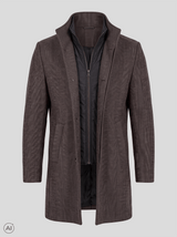 Aston coat I brun