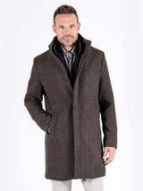 Aston coat I brun