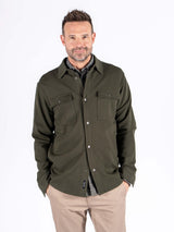 Jester overshirt i army