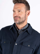 Jester overshirt i navy