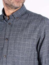 Rascal skjorte med tern i navy