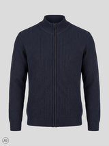 Murphy strik cardigan i navy