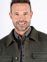 Shane overshirt i grøn