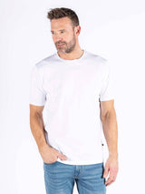Johnson basic tee i hvid