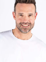 Johnson basic tee i hvid