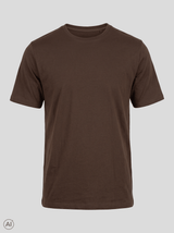 Johnson basic tee i brun