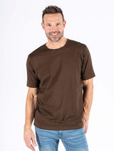 Johnson basic tee i brun