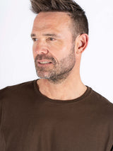 Johnson basic tee i brun