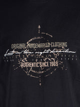 Caden t-shirt med print I sort