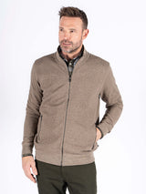 Tony sweat cardigan I sand