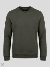 Carlton sweat o-neck I grøn