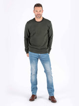 Carlton sweat o-neck I grøn