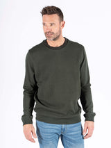 Carlton sweat o-neck I grøn