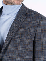 Collins blazer I grå tern