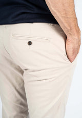 Becker chino pants I lys sand